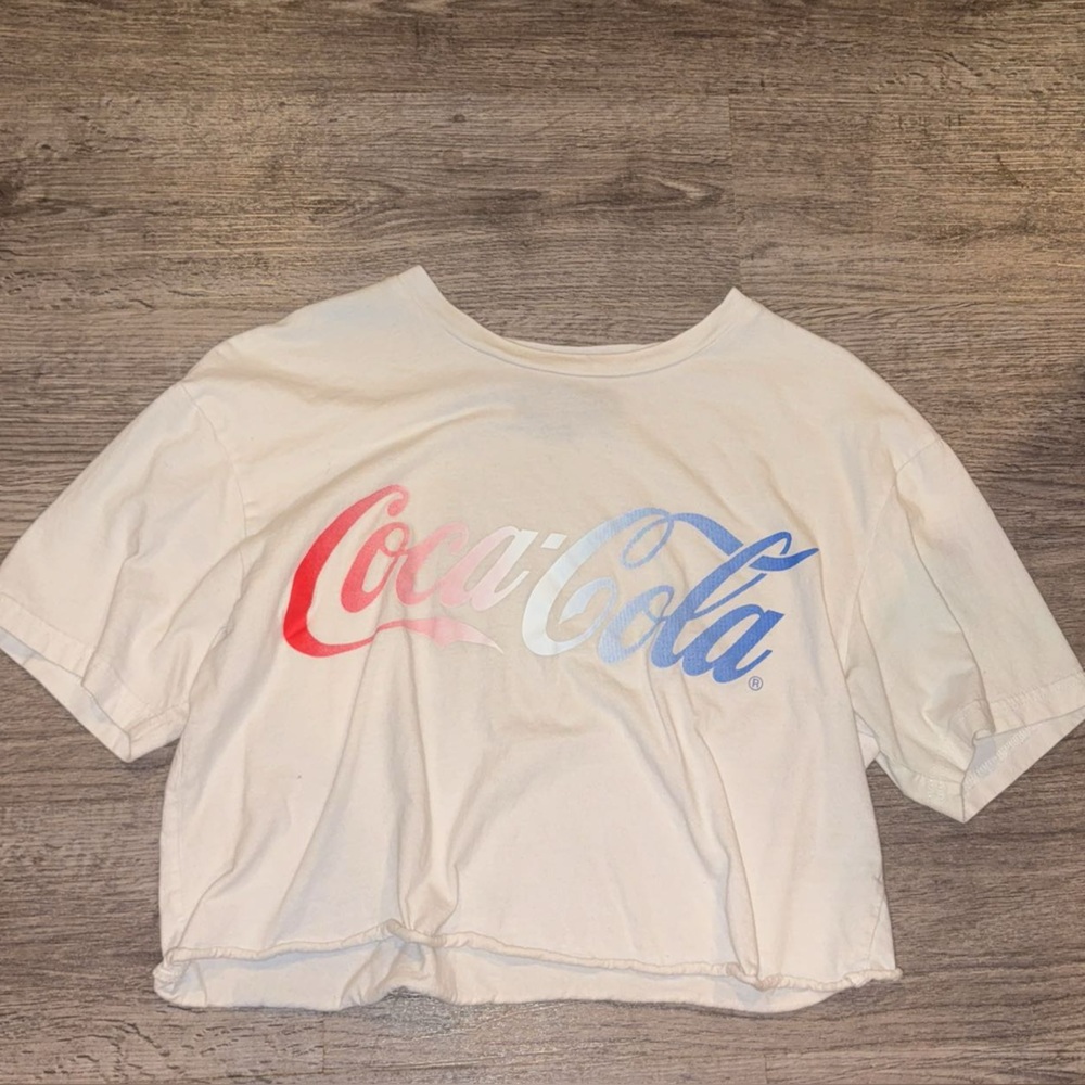 PacSun Coca Cola Cropped Tee